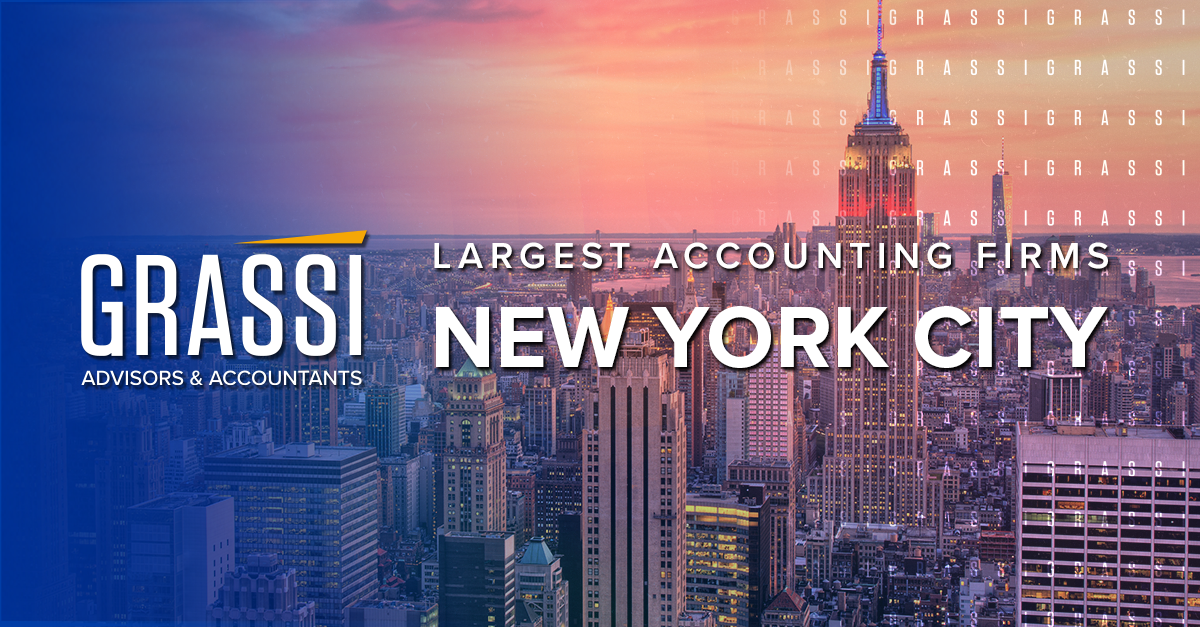 Grassi Rises in Ranking of Largest Accounting Firms in NYC Grassi