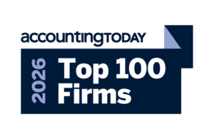 AccountingToday: Top 100 Firms Award Badge