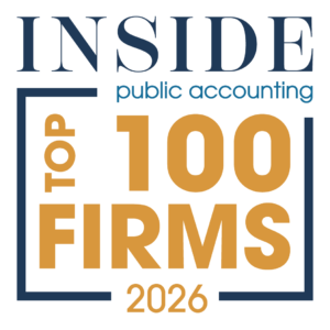Inside Public Accounting top 100 firms 2025 logo