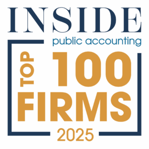 Inside Public Accounting top 100 firms 2025 logo
