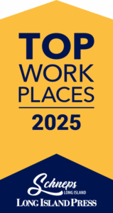 Top Work Places 2025 logo Schneps Long Island Press