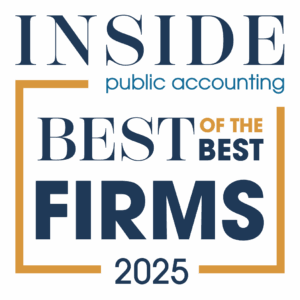 Inside Public Accounting best of the best firms 2025 logo
