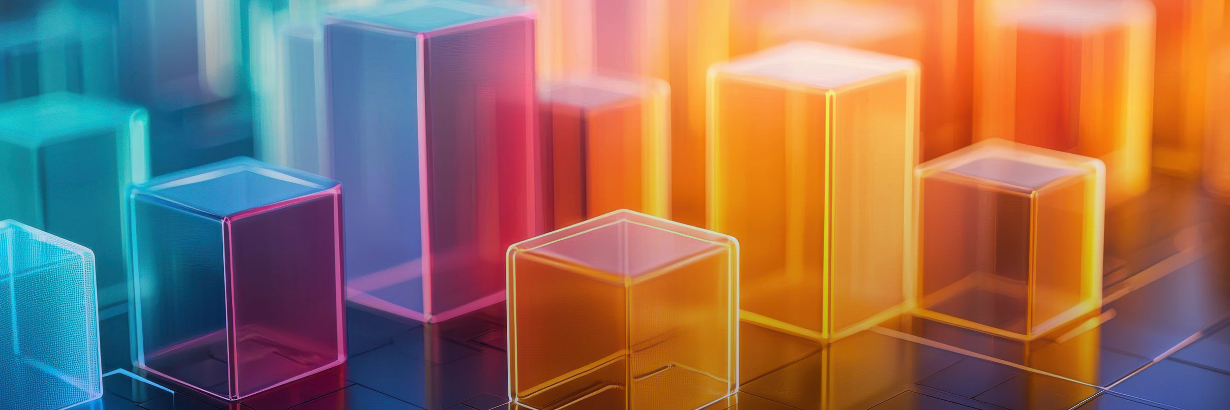 colorful 3D bar graph